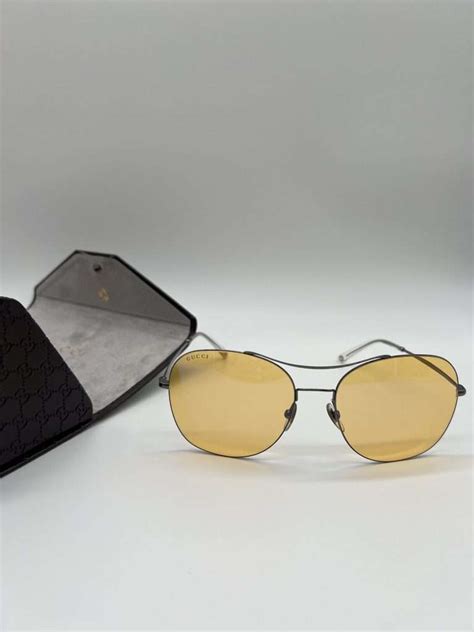 gucci occhiali lumettes lenti gialle|occhiali Gucci donna.